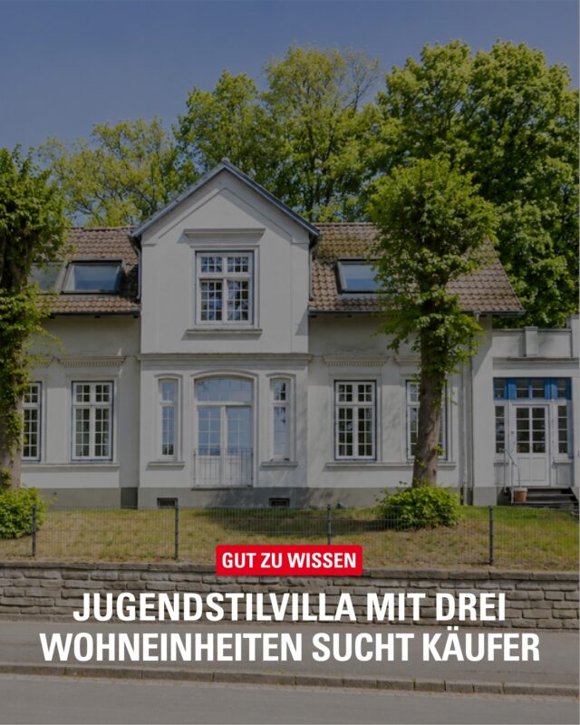 🏡 Mehr Platz. Mehr Möglichkeiten. Mehr Charakter. ✨

Diese besondere Jugendstilvilla unseres Inserenten @springfeldoelkers Immobilien vereint historischen Altbaucharme mit flexiblen Nutzungsmöglichkeiten. Ob als Mehrgenerationenhaus, großzügiges Familienzuhause oder als Kombination aus Eigennutzung und attraktiven Mieteinnahmen – hier eröffnen sich zahlreiche Perspektiven. 🏠

#Immobilien #Jugendstilvilla #Bergedorf #SpringfeldOelkersImmobilien #Immobilienmakler