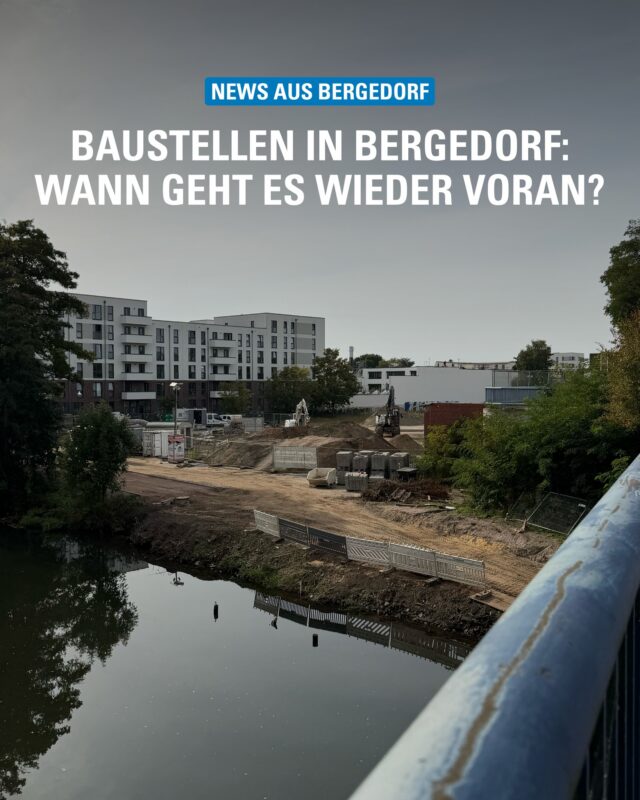 Auf Bergedorfs Straßen und Wegen tut sich einiges. 🚧 Während manche Sperrungen bald enden sollen, brauchen andere Bauprojekte noch etwas Zeit. Wir zeigen Dir, wo du aktuell mit Einschränkungen rechnen musst und wann die Arbeiten voraussichtlich abgeschlossen sind. ✅

#Bergedorf #BaustellenUpdate #VerkehrInBergedorf #VierUndMarschlande #HamburgVerkehr