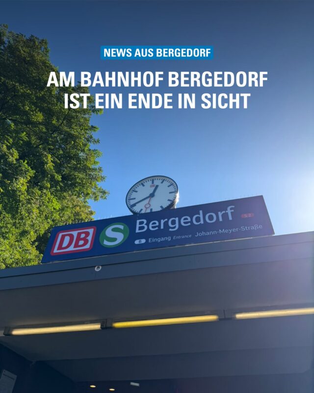 Noch ein bisschen Geduld am Bahnhof Bergedorf 🚉
Die Arbeiten am Aufzug zu Gleis 3 & 4 sollen Ende September abgeschlossen sein. Bis dahin bleibt der Bahnsteig nur über Treppen erreichbar.

#bergedorf #bahnhofbergedorf #hvv #sbahnhamburg #bergedorfnews