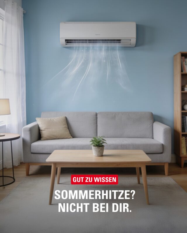 Sommermodus an – Hitzestress aus. 🌡️ ❄️

Mit einer modernen Klimaanlage genießt Du auch an heißen Tagen ein angenehmes Raumklima. Unser Inserent @schroederundsohn.gmbh berät Dich individuell und findet gemeinsam mit Dir die passende Lösung – von der Planung bis zur Installation.

Jetzt unverbindlich beraten lassen.

#Sommer #GutZuWissen #SchröderUndSohn #Klimaanlage #Raumklima