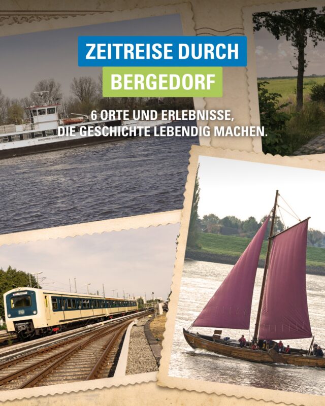 Nostalgie erleben, Geschichte entdecken: In Bergedorf werden vergangene Zeiten lebendig – auf Schienen, auf dem Wasser und bei spannenden Stadtführungen. Wer genauer hinschaut, findet Geschichte nicht nur im Museum, sondern mitten im Alltag. ✨

#Bergedorf #Hamburg #Zeitreise #GeschichteErleben #HamburgEntdecken