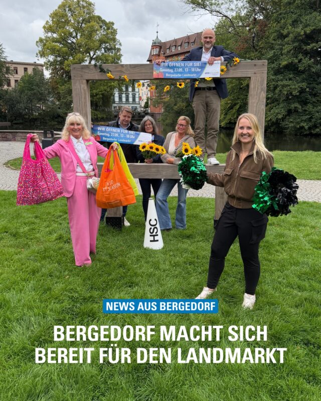 Herbst mitten in Bergedorf! 🍂 Am Wochenende lädt der Bergedorfer Landmarkt zum Schlemmen, Stöbern und Entdecken ein. Und am Sonntag öffnen zusätzlich viele Geschäfte von 13 bis 18 Uhr. 🛍️

#bergedorf #bergedorferlandmarkt #lohbrügge #vierundmarschlande #veranstaltung
