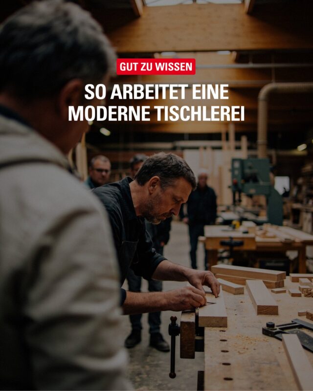 Ein Blick hinter die Kulissen des Tischlerhandwerks! 🔨

Am 4. Juli öffnet die @tischlerei.bendschneider in Hamburg-Kirchwerder ihre Türen. Besucher und Besucherinnen erwarten Werkstattführungen, Einblicke ins Handwerk, Kaffee & Kuchen sowie Mitmachaktionen für Kinder.

🗓️ Samstag, 04. Juli 2026
🕑 14:00 – 18:00 Uhr
🎟️ Eintritt frei

#Bergedorf #Kirchwerder #Handwerk #Tischlereibendschneider #TagDerOffenenTür